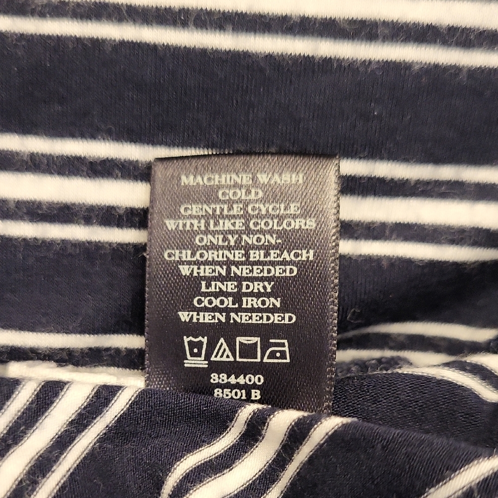 Ann Taylor Diagonal Striped Maxi Skirt in Black and White - Picture 5 of 5